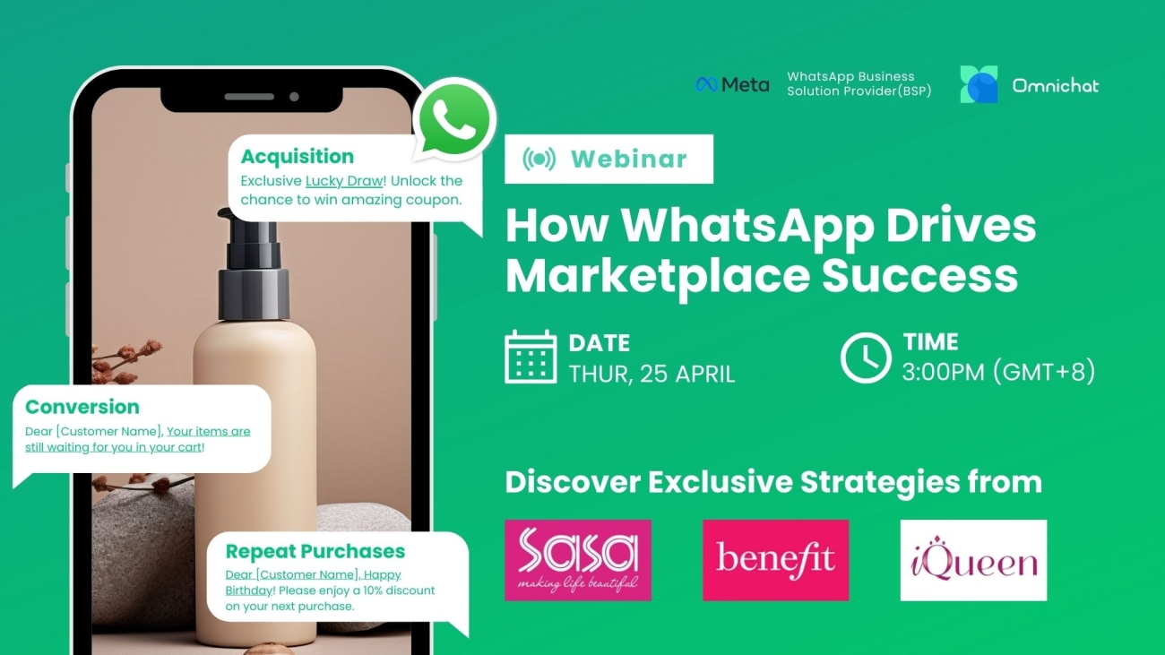 FREE WEBINAR: Visitor to Customer: How WhatsApp Drives Marketplace Success​